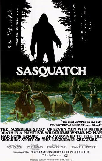 Poster for the movie "Sasquatch, the Legend of Bigfoot"